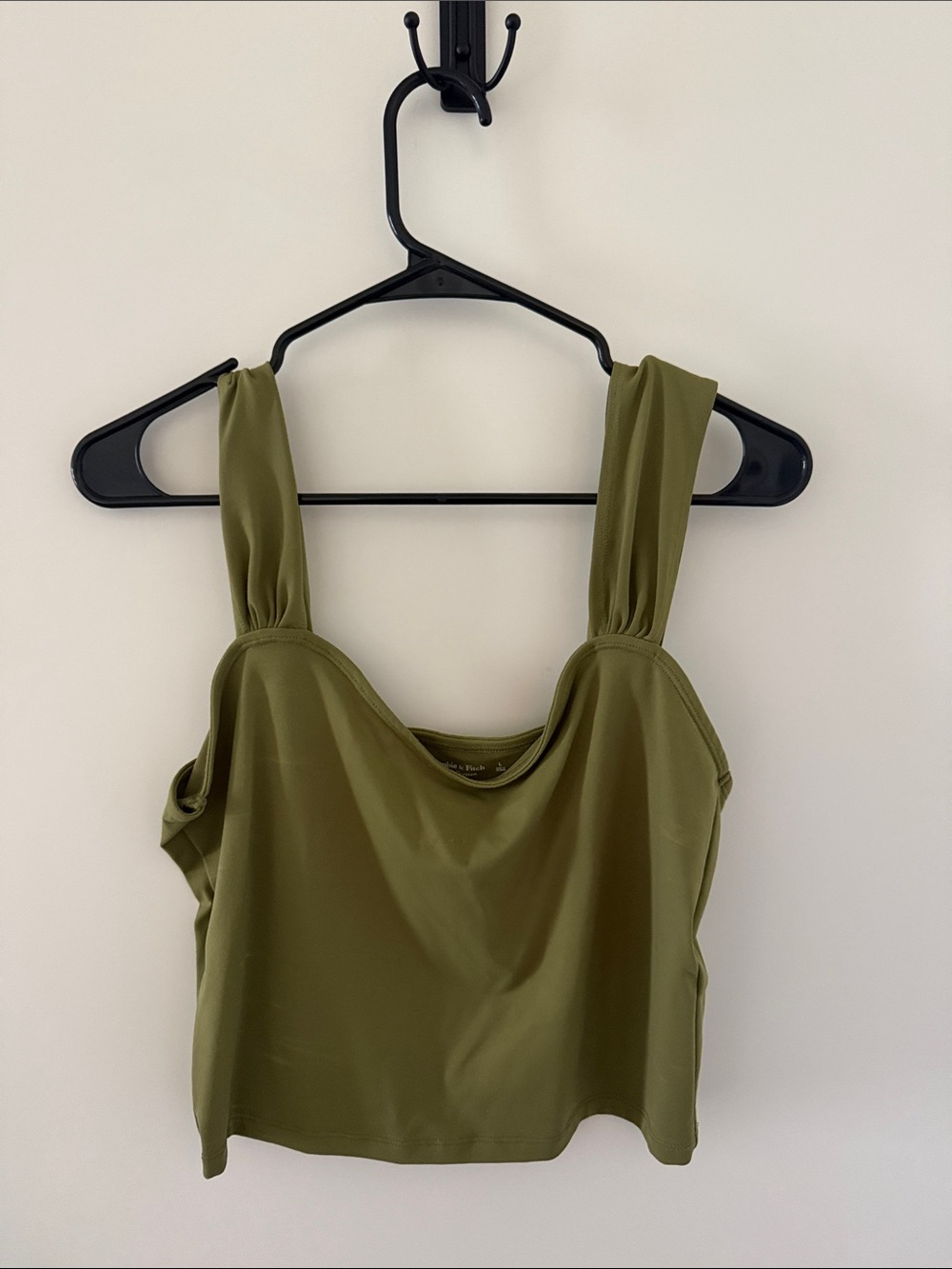 Abercrombie and Fitch Olive Green Women's Tank Top